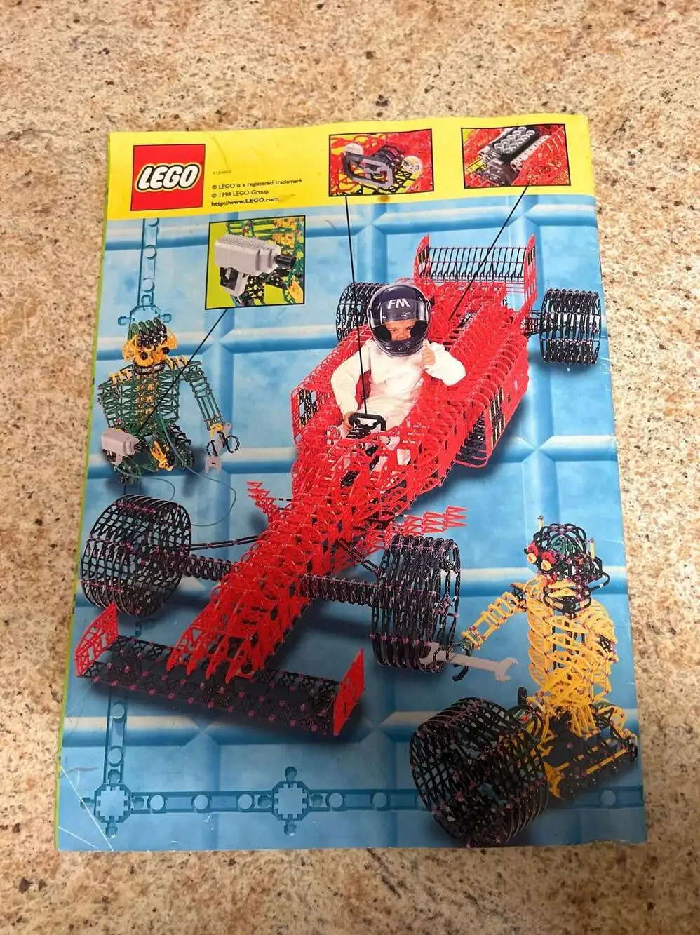 LEGO Znap Blackmobile Set 3571 Instruction Manual